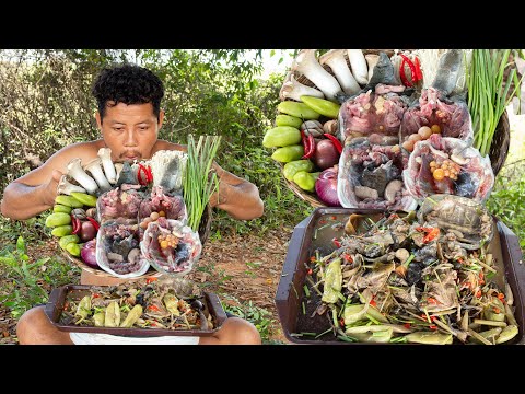 Wow! Catch and Cook Turtle With Spicy Recipe, Yummy and Tasty Wild Turtle