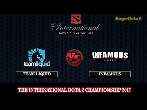 Team Liquid VS Infamous BO2 ( Game 2) | DOTA 2 The International 7 (TI7) 2017