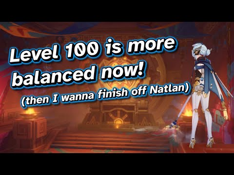 Level 100 was rebalanced, yay? (also Nefer and great exploration progress)