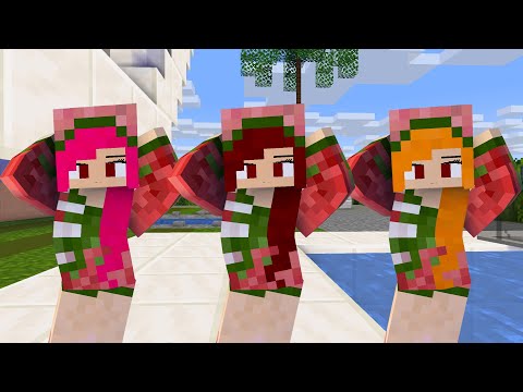 MONSTER SCHOOL : CHICKEN WING MEME PIGMAN SISTERS - MINECRAFT ANIMATION