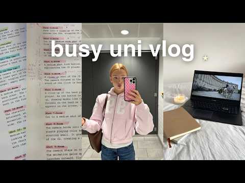 realistic uni day in my life | lectures, societies, studying & balance