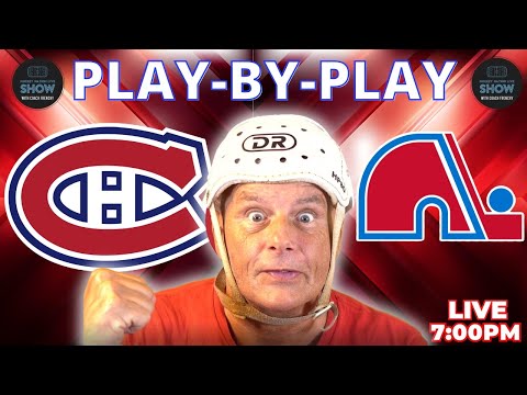 Montreal Canadiens vs Colorado Avalanche | Live Play by Play & Reaction