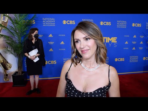 Elizabeth Hendrickson Interview 49th Annual Daytime Emmy Awards Red Carpet