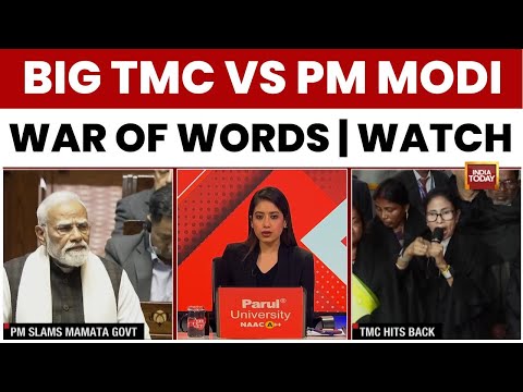 TMC Hits Back At PM Modi Over 'Infiltrators' Remark In Rajya Sabha Speech | India Today News