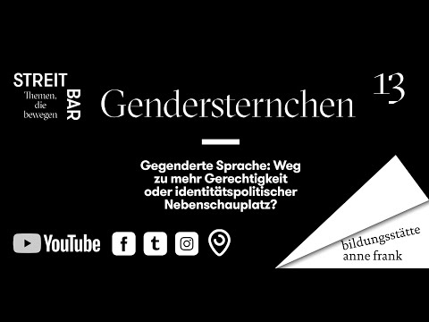 StreitBar #13: Gendersternchen | mit Mit Hannah Lühmann & Anatol Stefanowitsch