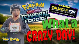 We went to Collect-A-Con, completed a Master Set, and opened a TEMPORAL FORCES Booster Box!