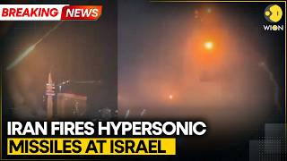 Download lagu US-Iran War: Iran Launches Multiple Ballistic Missiles at Israel | WION Breaking mp3