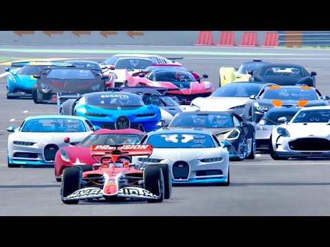 Formula Hybrid X 2021 vs Hypercars - Spa