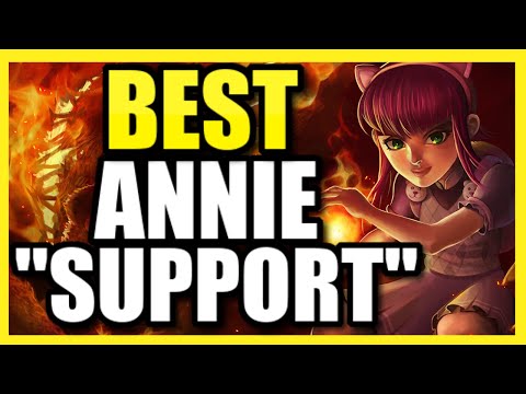 THE ABSOLUTE *BEST* ANNIE SUPPORT GAME OF ALL TIME!  ANNIE "SUPPORT" IS BACK FOR SEASON 10!