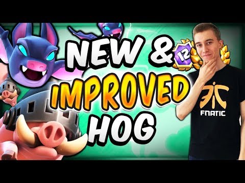 NEW SECRET DECK! My Favorite Royal Hogs Deck In Clash Royale!