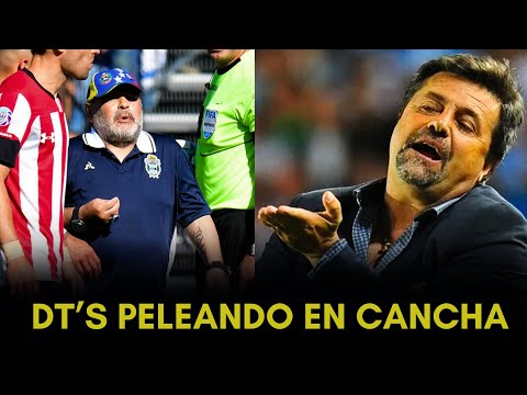 Coaches against everyone in Argentine football: players, referees, other coaches