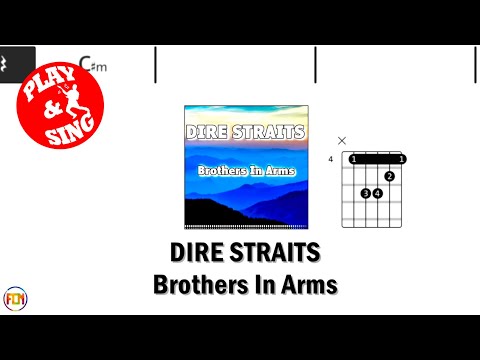 Dire Straits - Brothers In Arms | Scrolling Guitar Chords & Lyrics