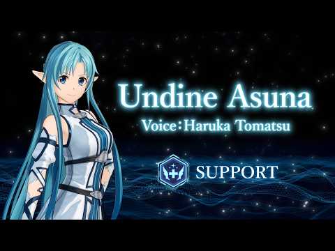 SWORD ART ONLINE Fractured Daydream — Undine Asuna Character Trailer