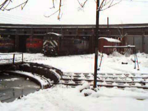 Zeleznice Srbije   Lokomotiva 641 324 na Okretnici u Beogradu