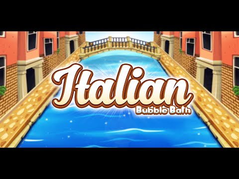 Italian Vocabulary Bubble Bath