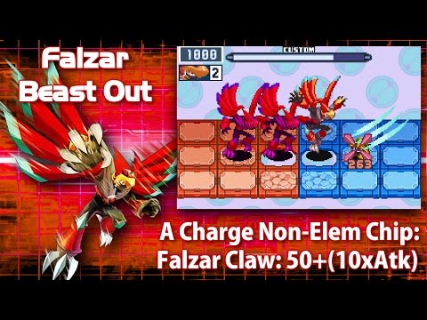 Mega Man Battle Network 6: Falzar Crosses & Beasts in 3 Minutes