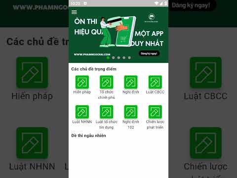 Ôn thi công chức toàn quốc