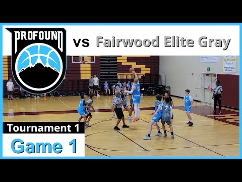 ProFound vs Fairwood Elite | 7/15/2023 | Tournament 1 - Game 1