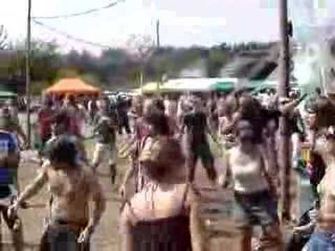 Brasileirada no set de Rica Amaral na fullmoom festival 2006