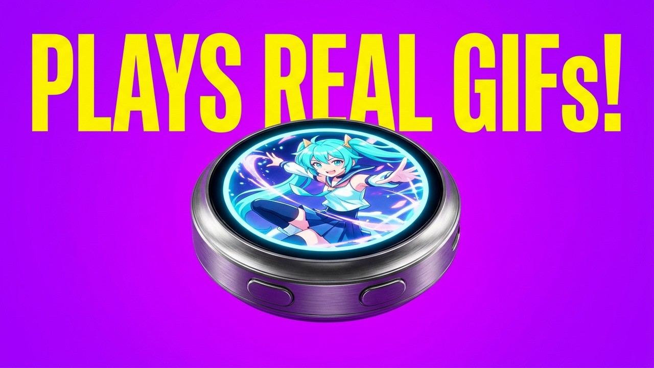 Digital Display Badge: Play GIFs & Video Anywhere