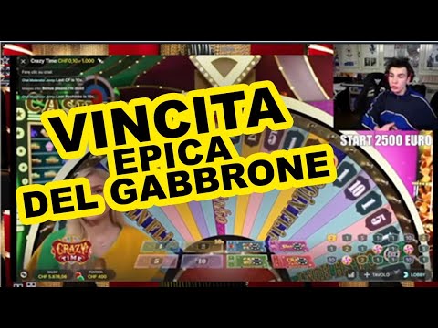 STREAMERS BIGGEST WIN GABBRONE VINCITA FOLLE MAXI WIN
