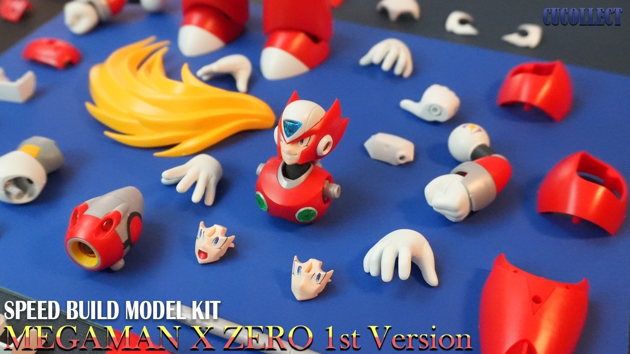 ZERO 1st Version MEGAMAN X | Speed Build Model Kit ASMR | Kotobukiya
