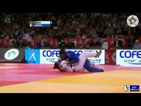 Judo 2013 Grand Slam Paris: Cezar (BRA) - Andeol (FRA) [+78kg] rep