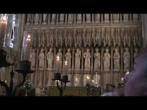 Organ in the Chapel. Graduation Ceremony. 2009-10-02, New College, Oxford