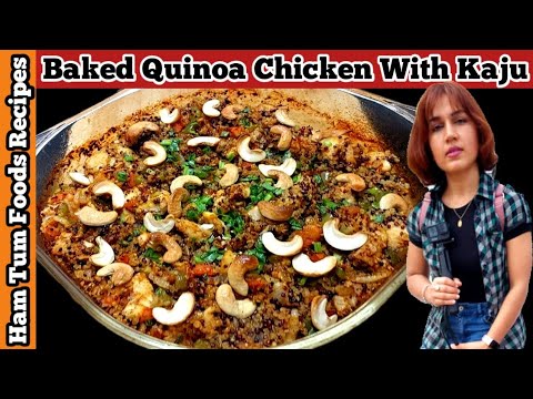 How To Bake Quinoa | High Protein Quinoa Recipes | Chicken Quinoa Easy Recipe | Weight Loss Recipe