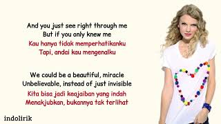 Taylor Swift - Invisible | Lirik Terjemahan