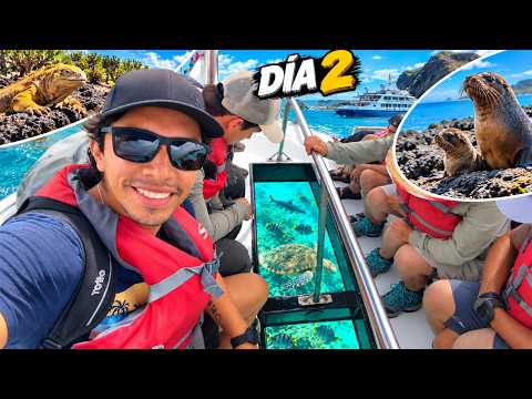 🐢 EXPLORANDO 2 ISLAS EN UN CRUCERO DE LUJO POR GALÁPAGOS 🌊🚢