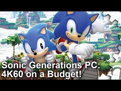 [4K] Sonic Generations PC Retro: Better Than Forces, 4K60 on GTX 970!