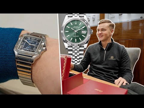 Cartier Santos To Replace His Rolex Datejust 41