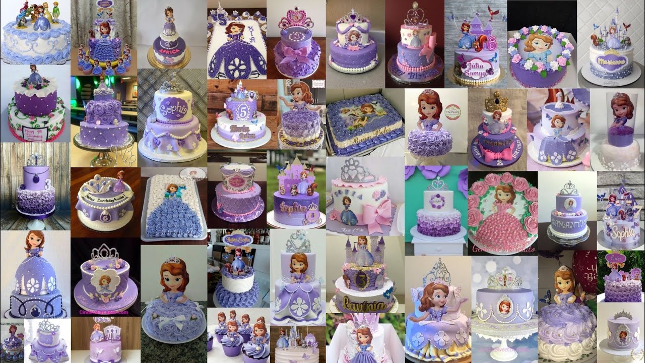 Princess Sofia cakes🎂💜/Disney barbie /Tasty 😋/big and best Sofia cakes @Hafsa Art and Craft ideas