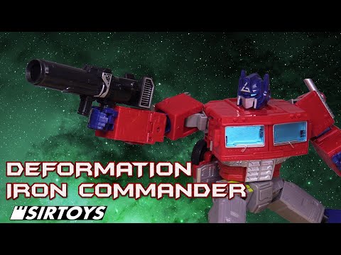 Deformation Iron Commander | Oversized Earthrise Optimus Prime