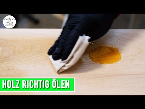 Holz richtig ölen | Tipps vom Tischlermeister | Jonas Winkler