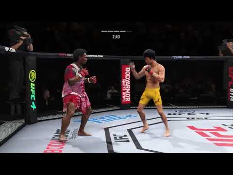 UFC4 Bruce Lee vs Yves Lola EA Sports UFC 4 - Super Fight