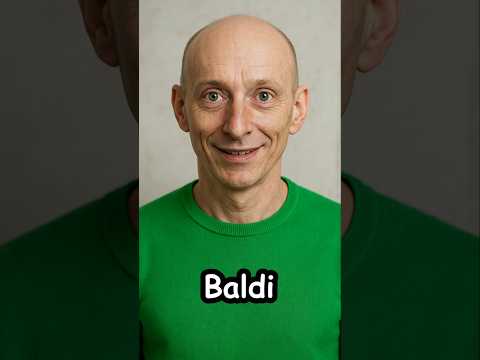 Baldi's Basics Characters As A Real Person #baldisbasics #baldi #ai #aigenerated