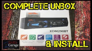 DUAL Electronics XDM290BT Installation and Review