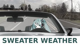 Cover art for Sweater Weather - Miku Cover
