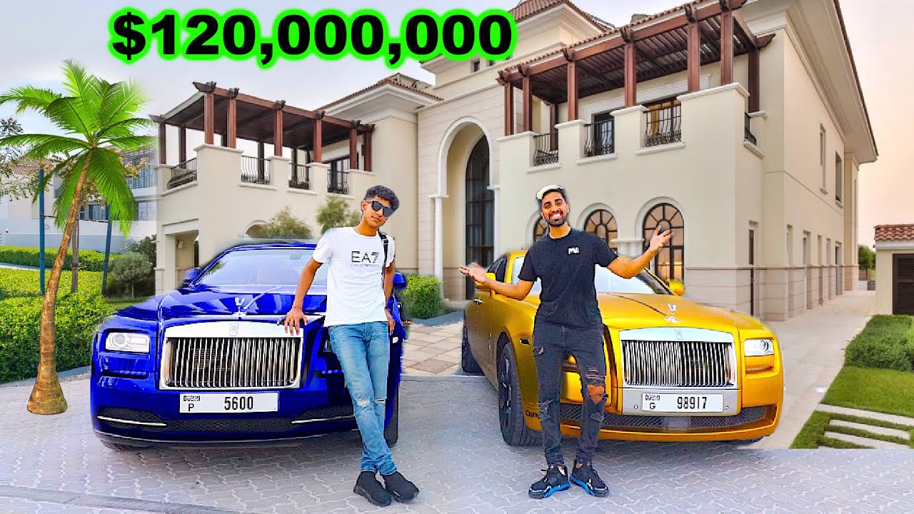 Meet Dubai's RICHEST Kid , $120 Million Mansion (18 years old)