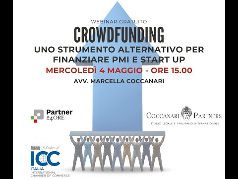 , title : 'Webinar - Crowdfunding: Uno strumento alternativo per finanziare PMI e Start Up'
