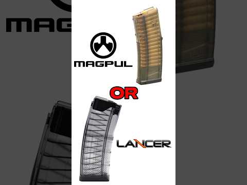 Magpul or Lancer? 👀🧐 #magpul #lancer #pmag #tmag #ar15 #shotshow2024 #shotshow #guns #ammo