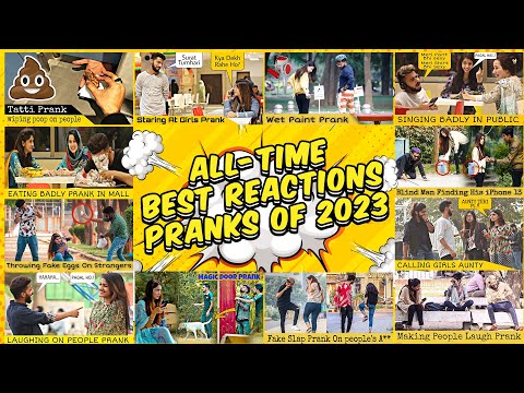 🤣 Ultimate Funny Pranks Compilation 2023 | Crazy Prank TV 😆 All Time Best Reactions Prank