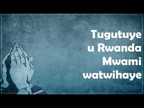 Umwami watwihaye by Rugamba Cyprien Lyrics Video