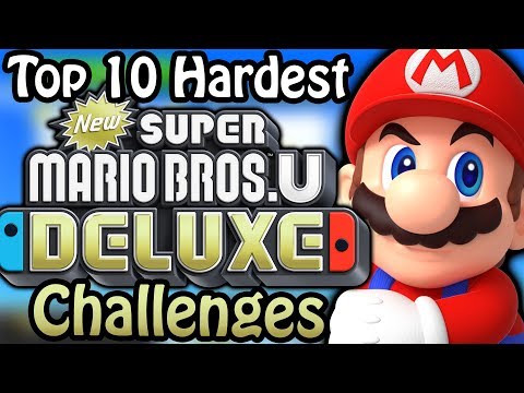 Top 10 Hardest New Super Mario Bros U Deluxe Challenges
