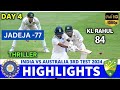 INDIA VS AUSTRALIA 3RD TEST 2024 DAY 4 HIGHLIGHTS Ind Vs Aus 3rd Test Day 4 Highlights