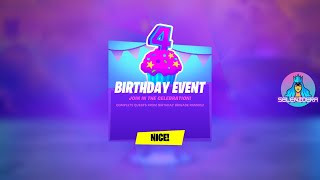 Fortnite Complete Birthday Challenges Guide - How to Unlock All Free Birthday Rewards