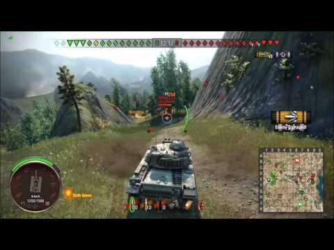 WOT XB1: T95E2 Dragon Ridge [3 kills, 2.8K dmg]