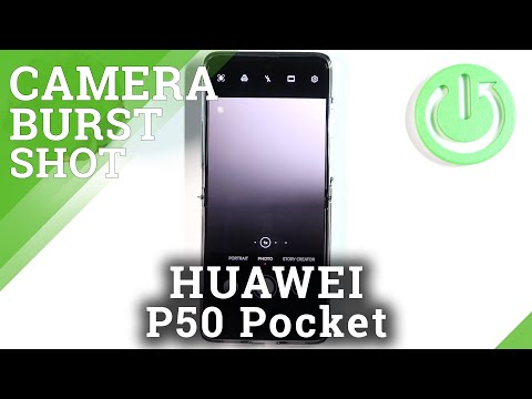 How to Take Burst Shot on HUAWEI P50 Pocket - Capture Action Shots